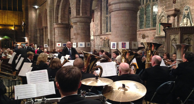 New choral works premiered at Shrewsbury Abbey